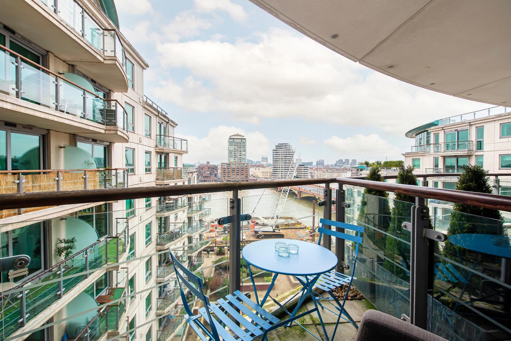 לונדון Amazing Thames View Apartment מראה חיצוני תמונה